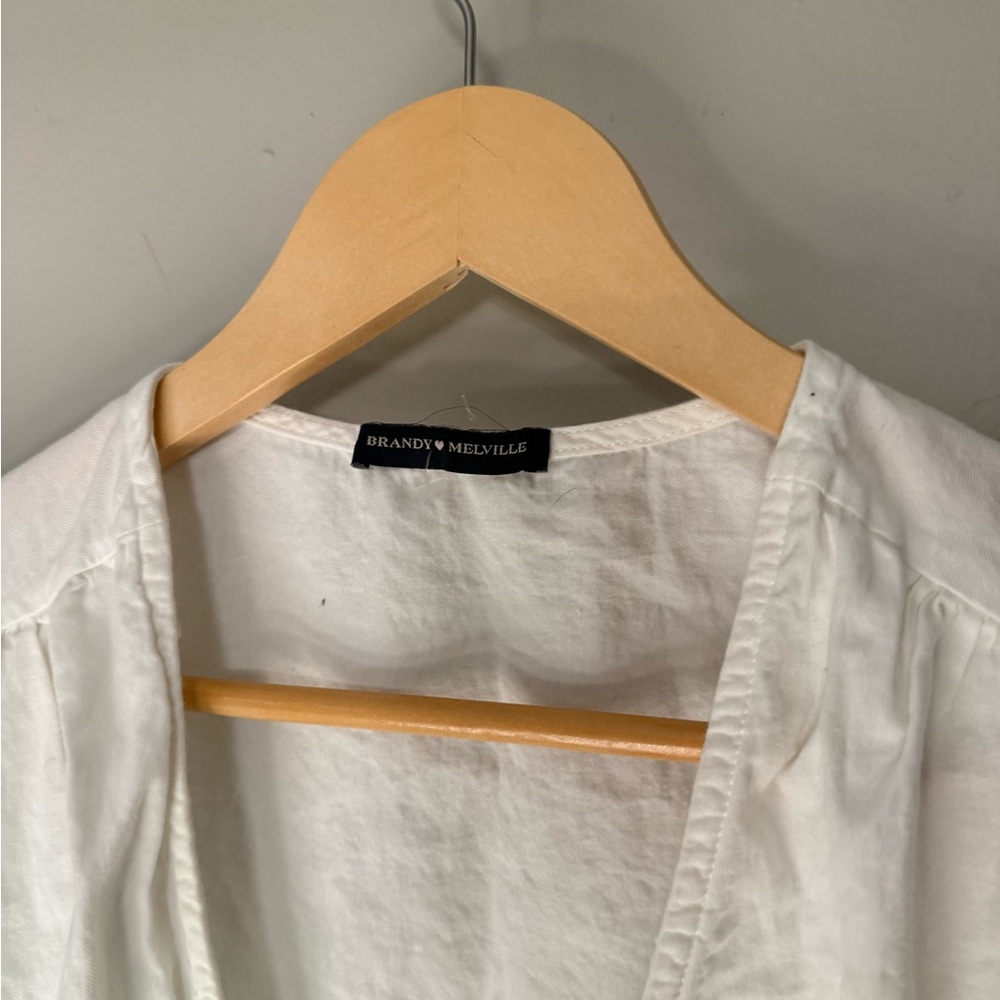 Brandy Melville Cream Top